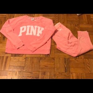 Victoria secret pink suit